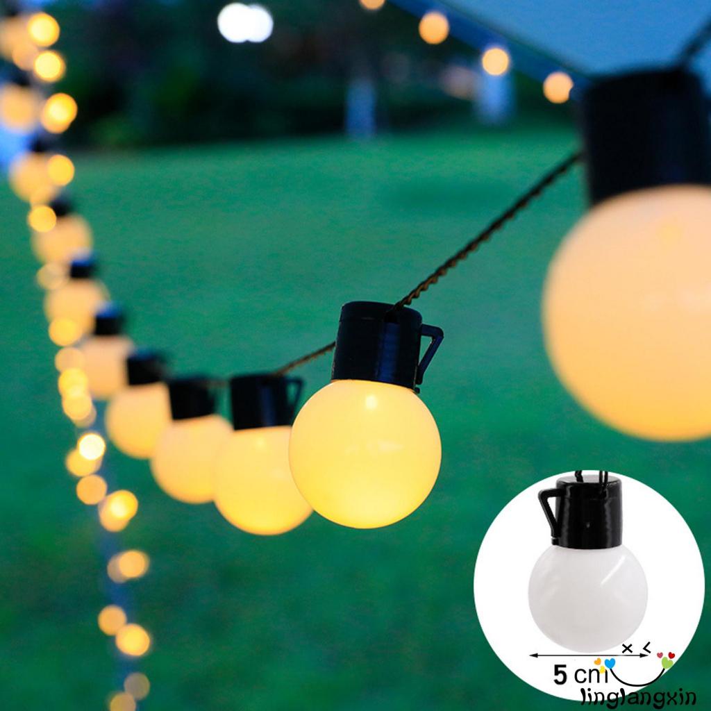 Llx-20 Lampu String Outdoor LED Lampu Bola Hias Untuk Festival Pesta Pernikahan