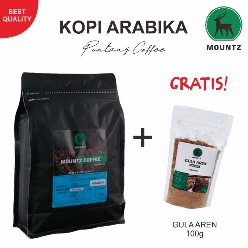 

Kopi Espresso Arabika Full Washed 500gr | Puntang