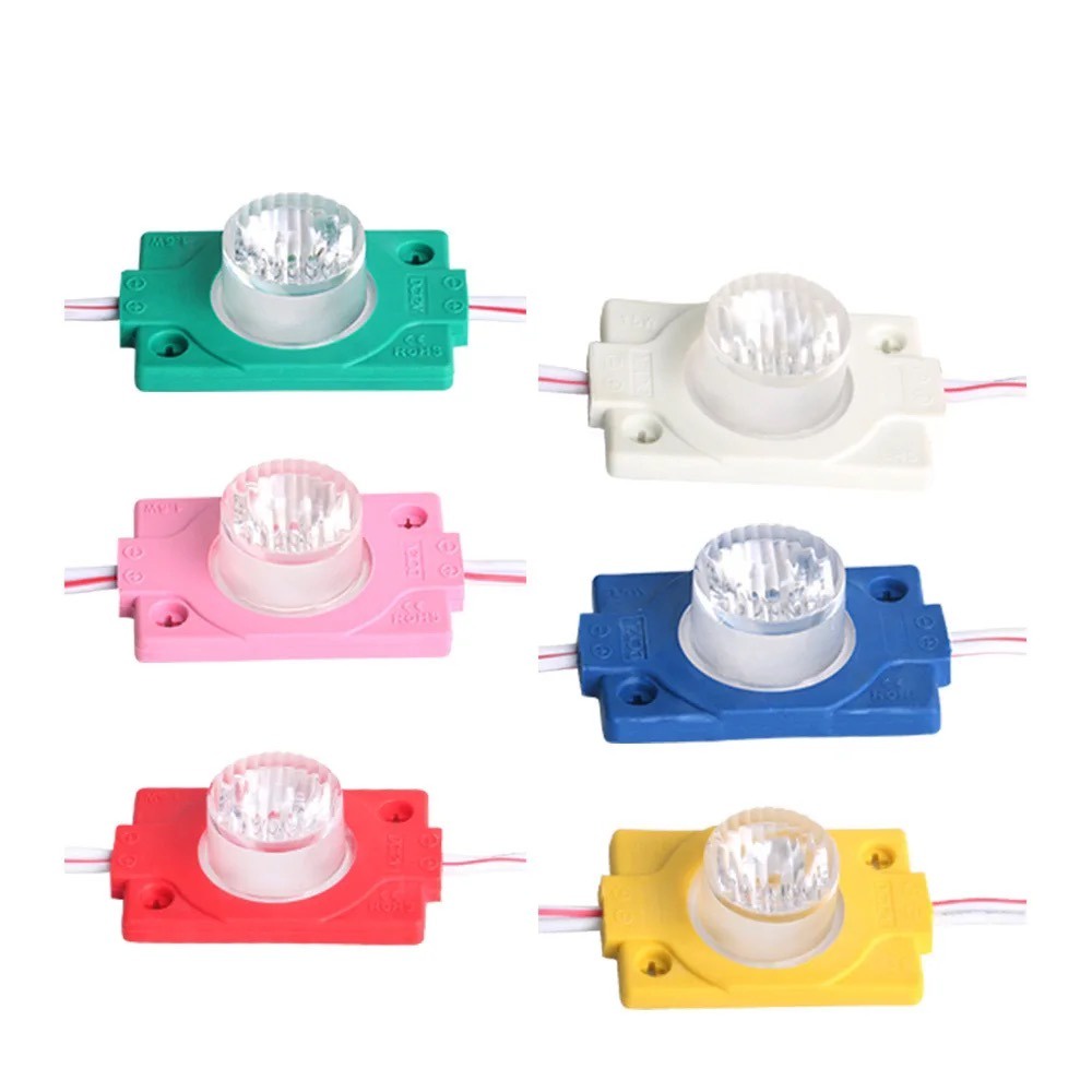 Lampu LED 1 Mata Besar 1.5W 12V 24V Mobil Motor Neon Box LED