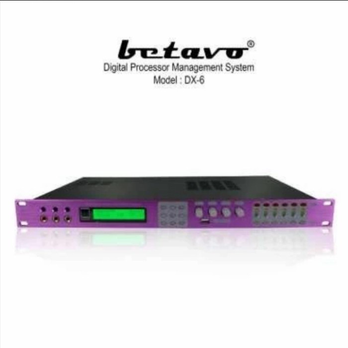 Betavo DX6 Digital Processor Management Betavo DX 6 Original