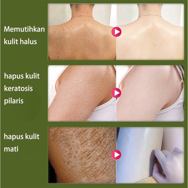 Body Scrub Body Bleaching Whitening Lulur Tubuh 250g Shea Butter Body Lulur Scrub Pemutih Badan dan Menghaluskan Kulit Eksfoliasi aman dan efektif