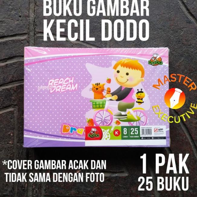 

Grosir Puas [Pak - 25 Buku] Dodo Buku Gambar Kecil / Drawing Book Menggambar