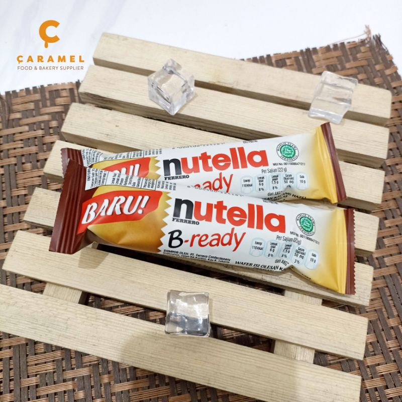 NUTELLA B-READY 22GR-NUTELLA-BISKUIT COKLAT