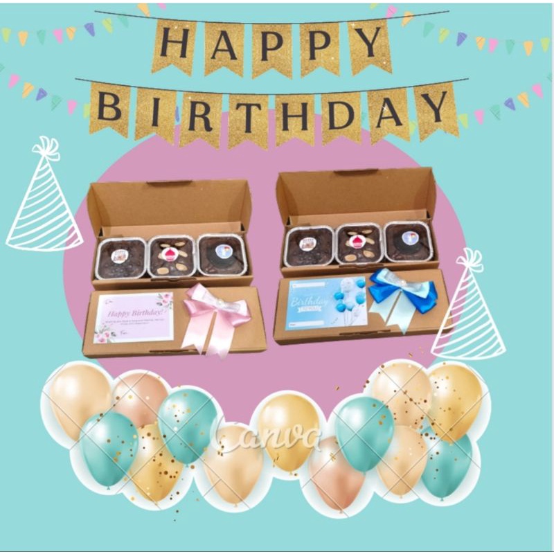 

Brownies | Kado Ulang Tahun | Cup Brownies