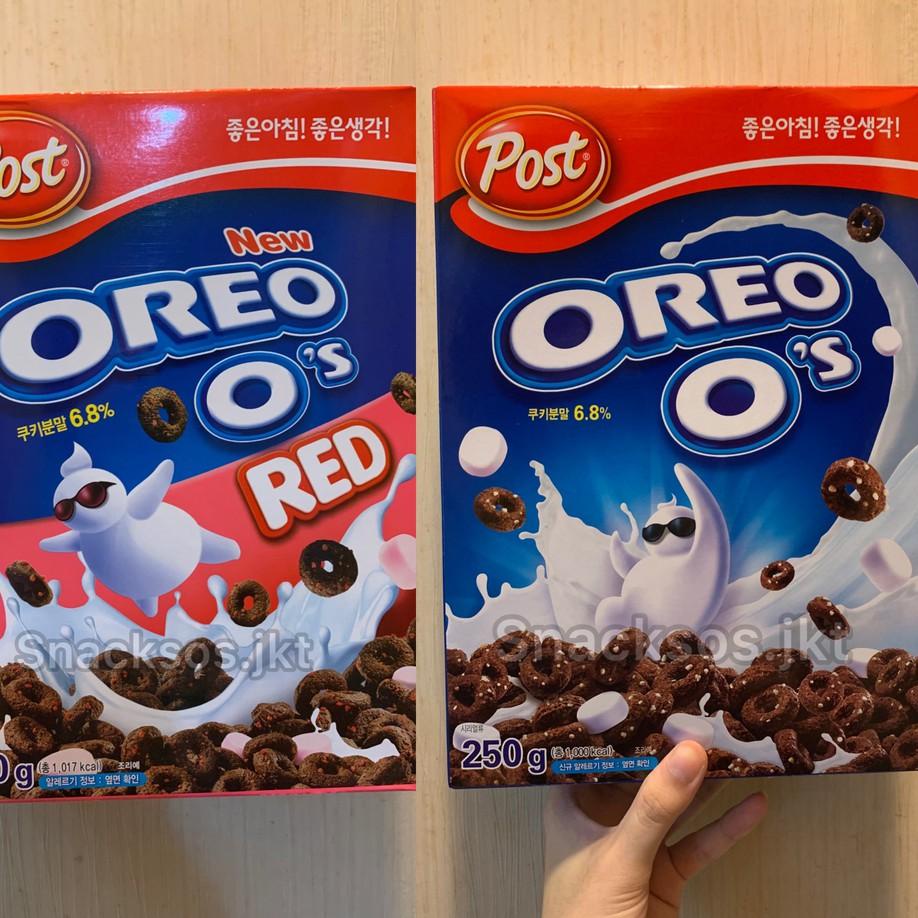 

➶ Post OREO O's Cereal Original / Post Oreo O’s Red with 250g-Made In Korea ➹