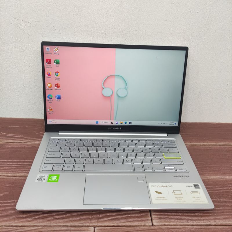 Laptop 2nd ASUS VivoBook X321JQ Core i5-1035G1 Ram 8GB SSD 512GB MX350