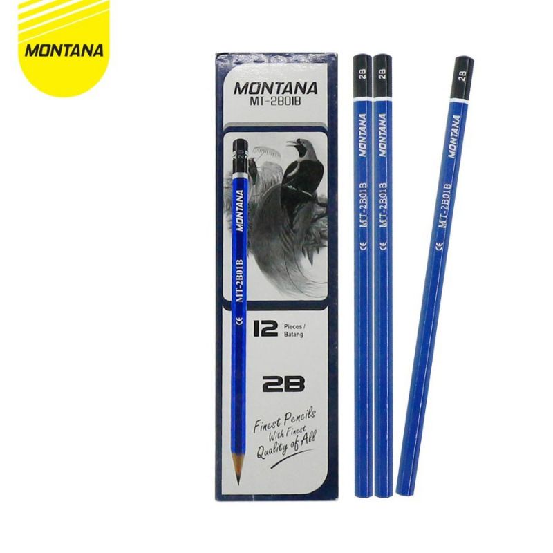 

PENSIL 2B MONTANA JUAL PER LUSIN ISI 12 PCS