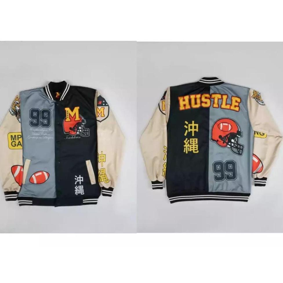 Hot Sale JAKET BOMBER PRIA/JAKET BOMBER BISBOL/ BASEBALL/ BOMBER SUKAJAN/JAKET BOMBER MURAYAMA/MURAY