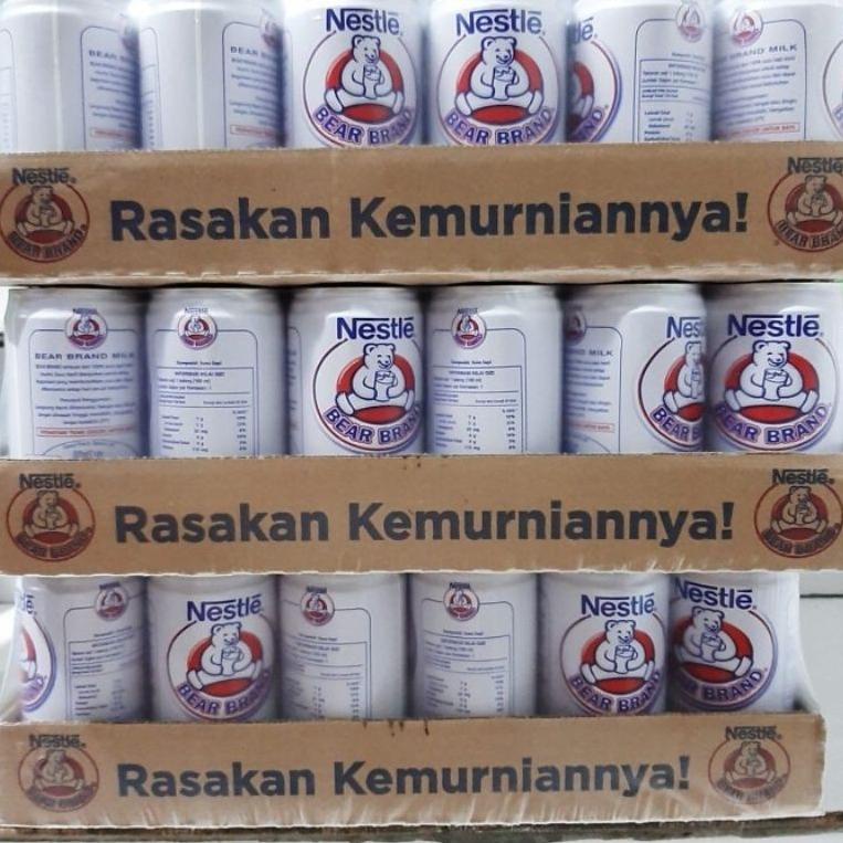 

Ready Susu Beruang Bear Brand isi 15 Pcs 189 ml/30 Pcs } 0HK