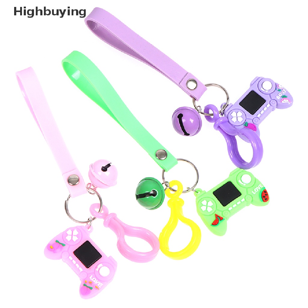 Hbid 1Pc Kreatif Video Game Handle Gantungan Kunci Model Joy Gantungan Kunci Cincin Liontin Glory