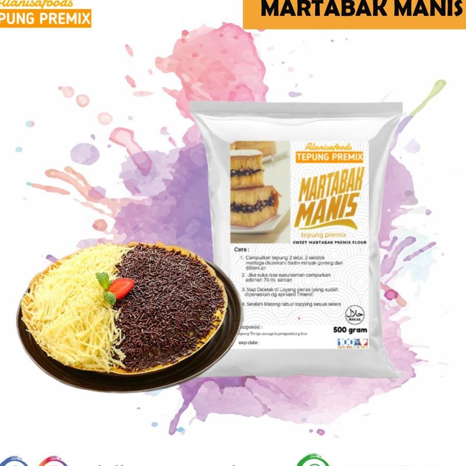 

D81 PROMO!! 500gr TEPUNG MARTABAK MANIS BIG DISKON ㅮ
