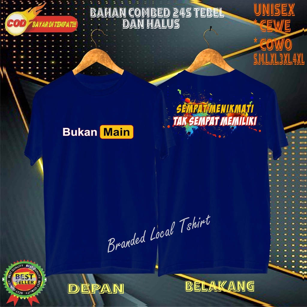 APPS Promo Diskon Kaos DB DTF SMPAT MENIKMATI Kaos Terlaris Kualitas Terjamin/Kaos Murah /Pakaian Pria pakaian Wanita/Kaos Distro Pria Kaos Promo/Best Seller