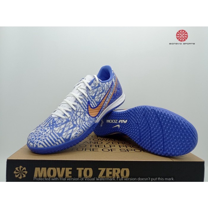 {MentariStore} SEPATU FUTSAL - NIKE ZOOM VAPOR 15 ACADEMY CR7 IC ORIGINAL DQ5313182 Berkualitas