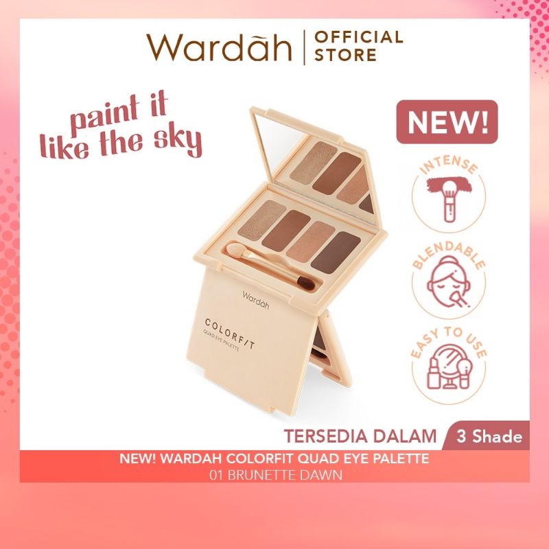 WARDAH Colorfit Quad Eye Palette