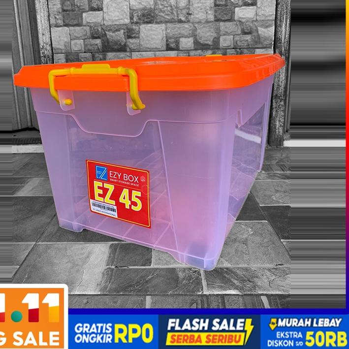 ➧ Promo Box Container 45 Liter SHINPO/LION STAR/EZY BOX ✲