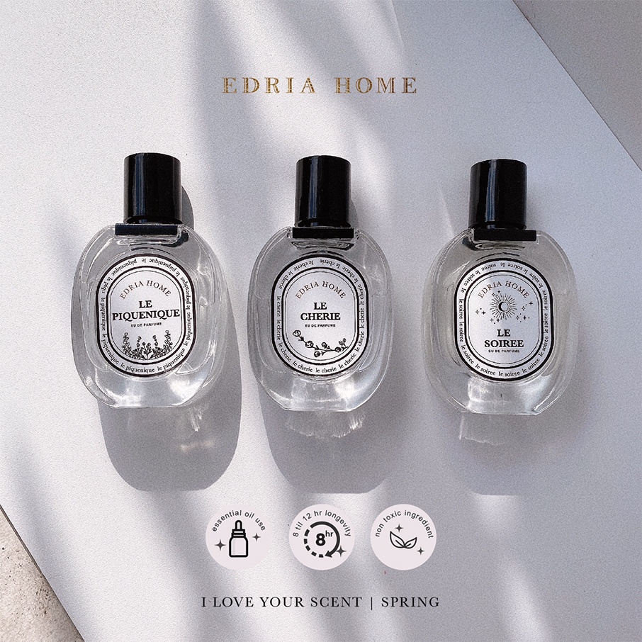 EdriaHome Eu De Parfume Le Soiree Spring / Parfume / EDP/ Eu De Parfume/Jo Malone / Parfum