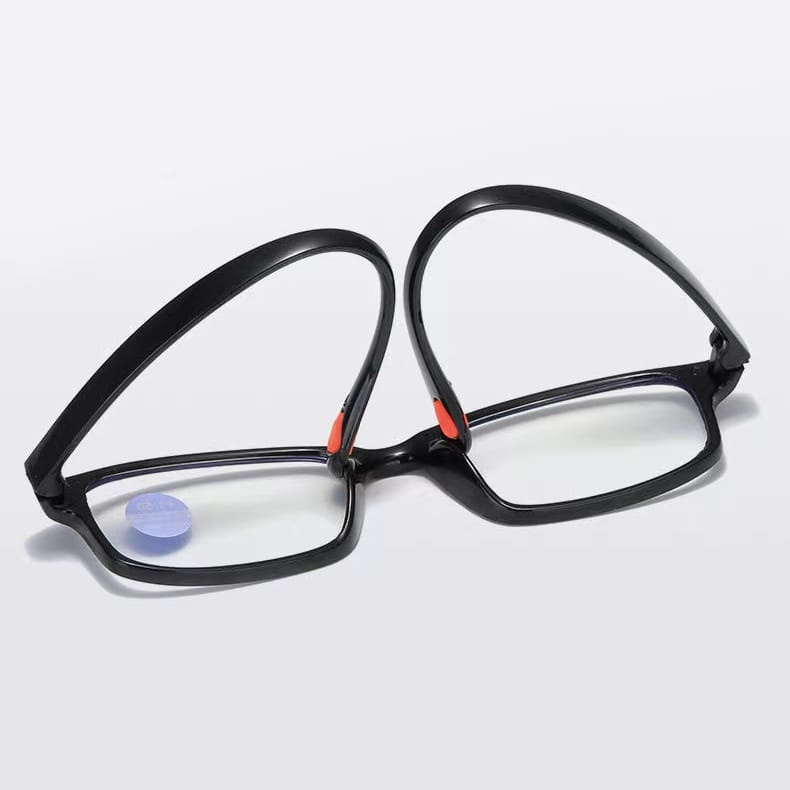 HZ Kacamata Baca Lensa Plus Anti Radiasi +1.00 s/d + 4.00 Kacamata Pria Reading Glasses Frame Kacamata Bisa Jalan dan Nonton