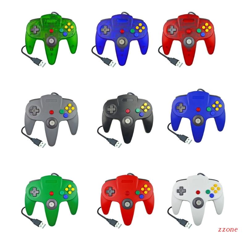 Zzz Gamepad Kabel USB Untuk Ns64Host N64 Controller Gamepad Joystick Untuk Komputer