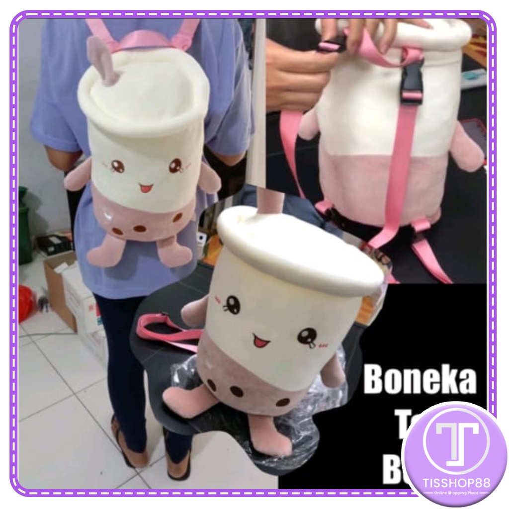 TAS BONEKA KARAKTER BOBBA / TAS ANAK KARAKTER TAS ANAK PEREMPUAN