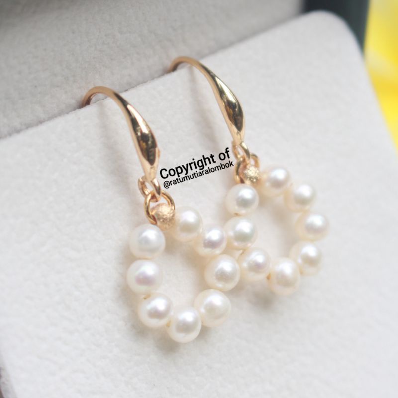 Anting Mutiara Asli Lombok Anting Mutiara Tawar Anting Mutiara Air Tawar Anting Mutiara Lombok Antin