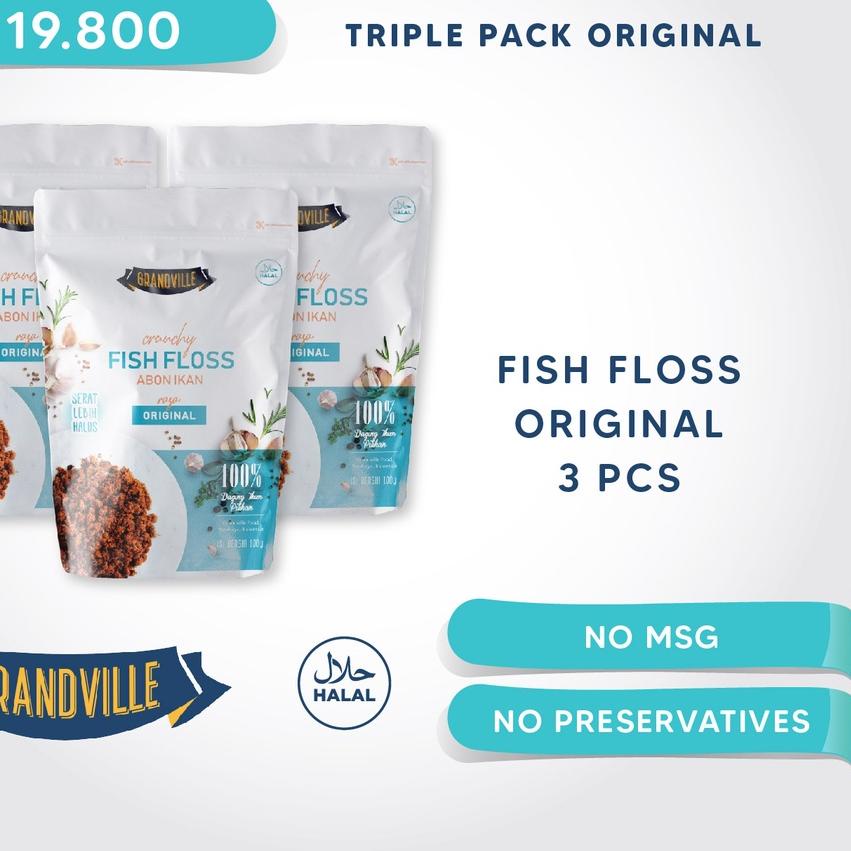 

☚ Grandville Abon IKAN Crunchy Triple Pack Original ❅