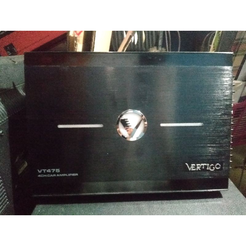 power venom vertigo 4chanel multy chanel audio mobil second masih segel