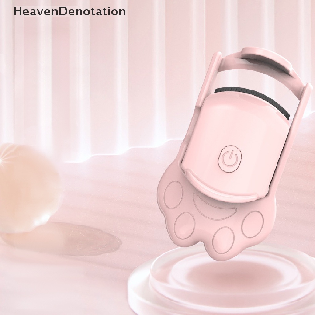 [HeavenDenotation] Alat Penjepit Bulu Mata Portable Elektrik Heated Eyelash Curler Comb Long Lasg HDV