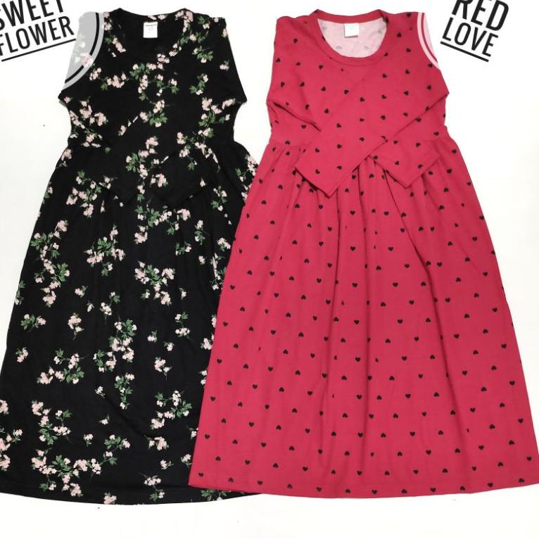 MENARIK Gamis Anak Bahan Kaos part 2 / Longdress anak kaos / Gamis anak kaos / baju muslim anak pere