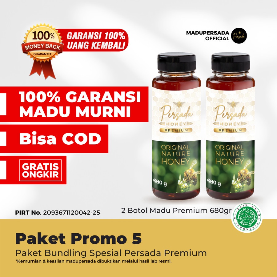 

PAKET PROMO 5 MADU PERSADA
