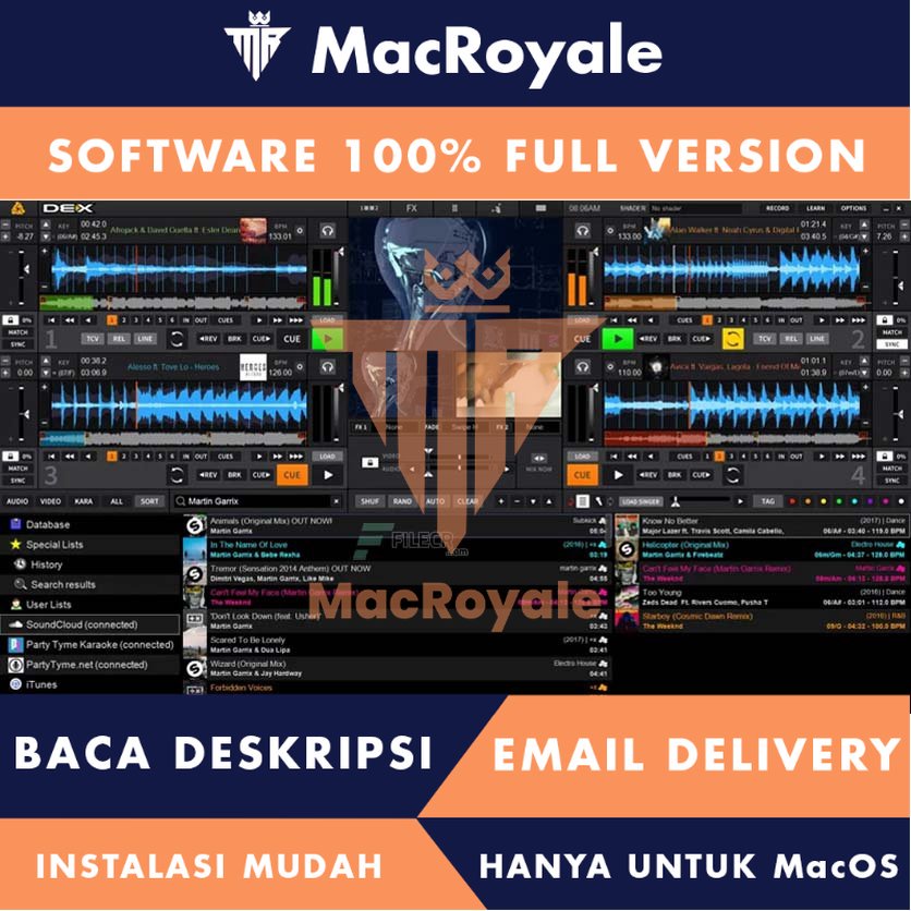 [MacOS] PCDJ DEX PRO Full Version Lifetime Full Garansi