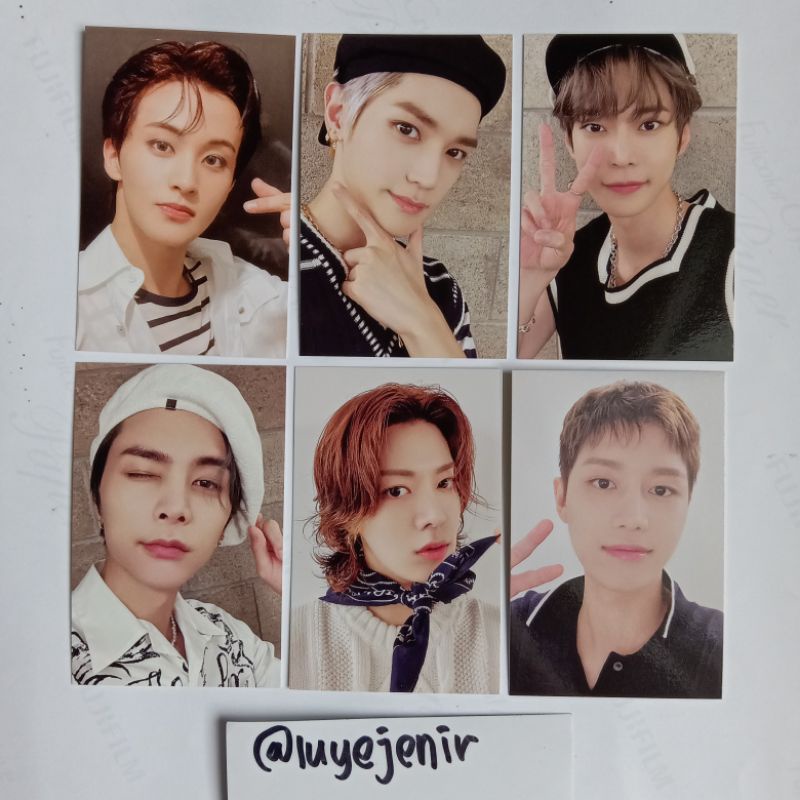 [ Ready ] Photocard Taeyong Doyoung Mark Johnny Yuta Taeil NCT 127 sg season greetings 2023 pc set greeting official MD merch merchandise all stock restock sg23 23 photo card pack member new year selca selfie satuan only poca captain ticket club baret