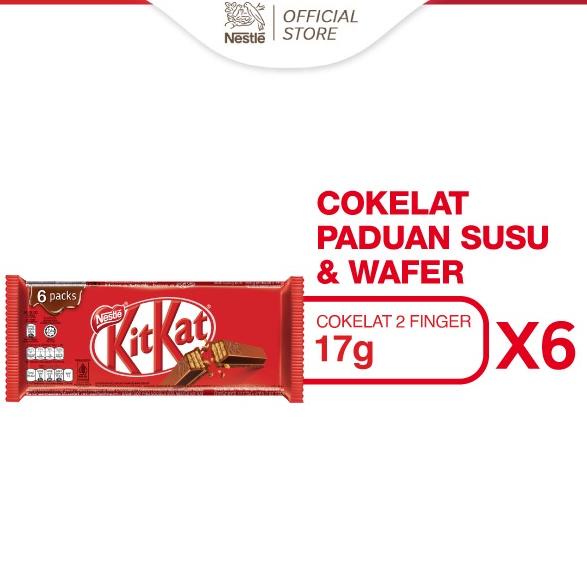 

vnn18 NESTLE KITKAT Coklat Wafer Multipack 17 x 6 pcs Saatnya Promo