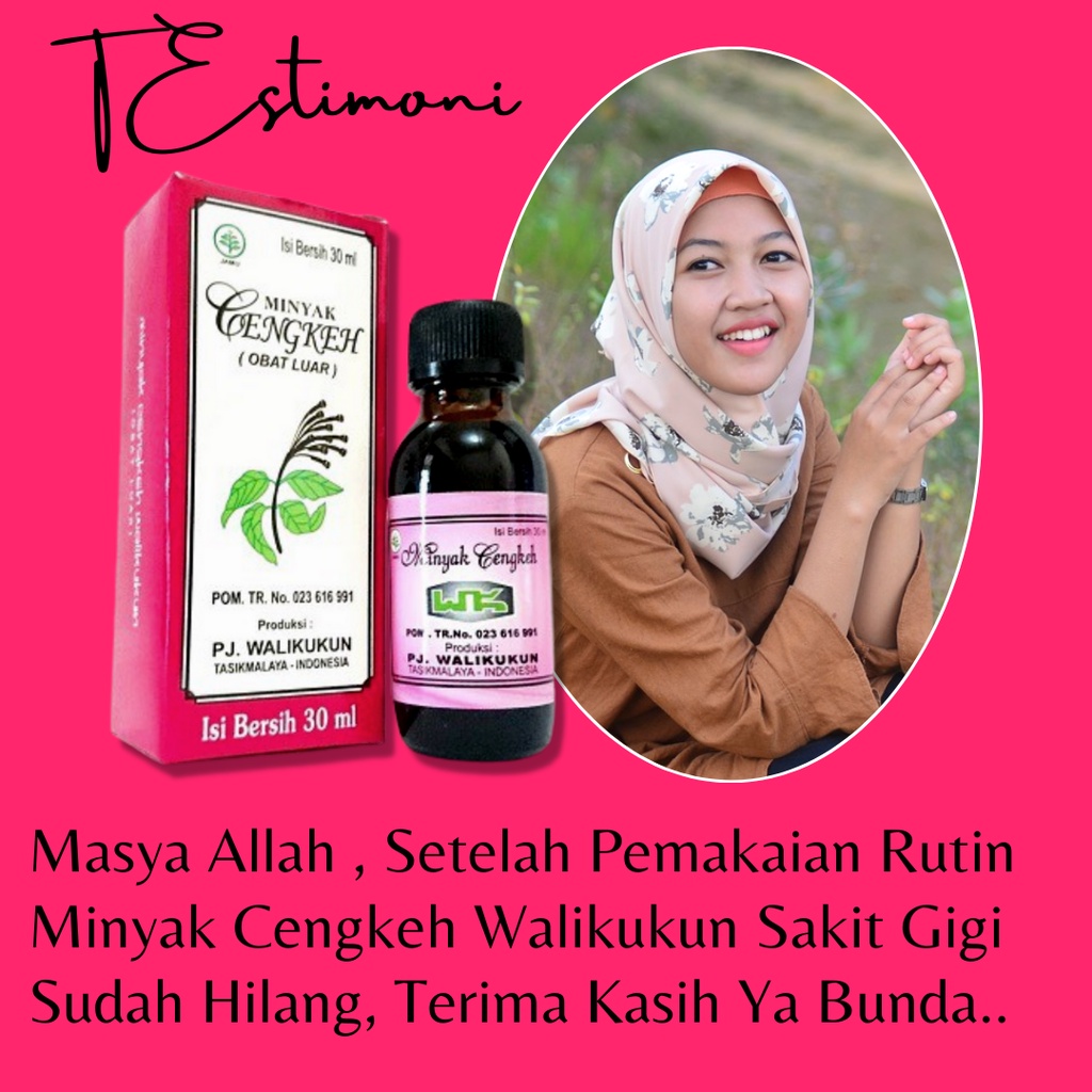 Obat Sakit Gigi Berlubang Walikukun Minyak Cengkeh Balur Gosok Herbal Walikukun Pereda Nyeri Gigi Linu Gusi Bengkak Berdarah Asam Urat Sakit Pinggang Untuk Anak Dan Dewasa Paling Ampuh Bpom