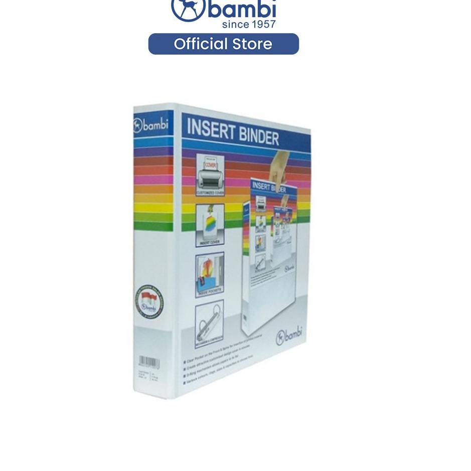 

12.12 SALE Bambi Insert Binder 3 Ring 2132M A4 gas !!