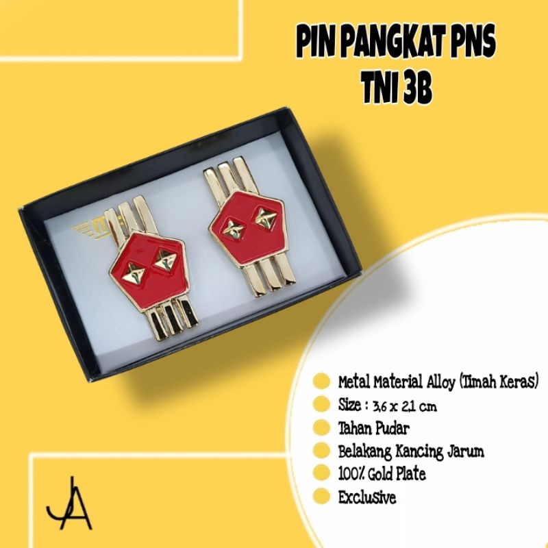 PIN PANGKAT PNS TNI 3B BREVET PANGKAT PNS TNI 3B BRIVET