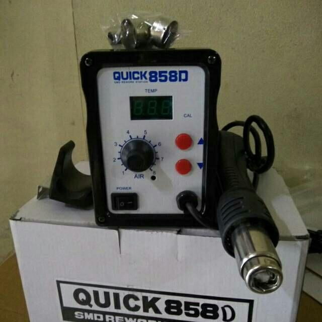 BLOWER SOLDER UAP SOLDER UAP QUICK 858D 858 DIGITAL OTOMATIS
