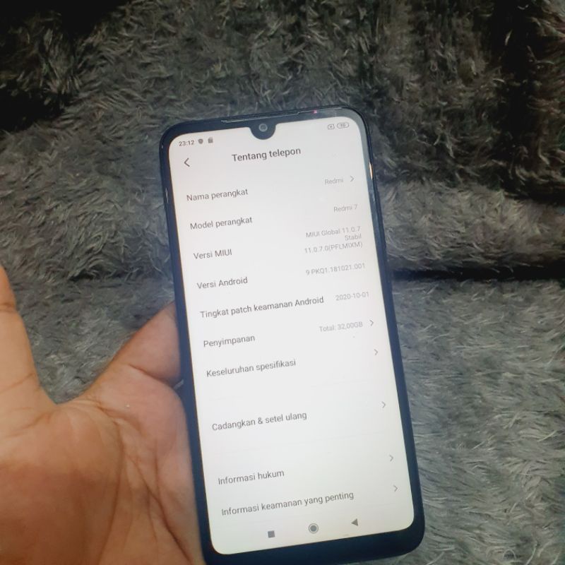 HP Murah Xiaomi Redmi 7 Ram 3GB/32GB