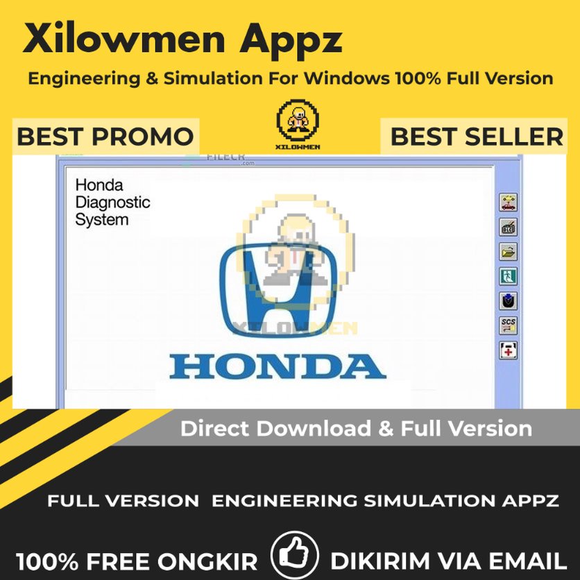[Full Version] Honda HDS Pro Engineering Software Lifetime Win OS