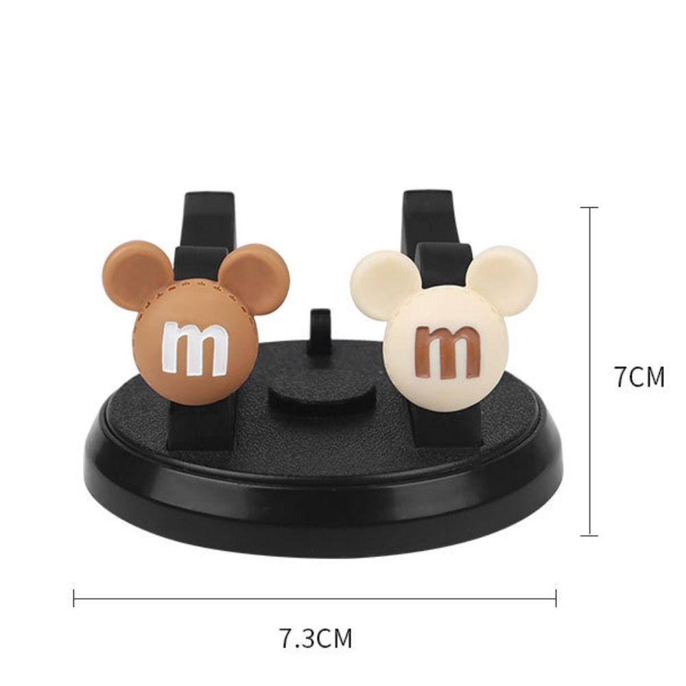 AUGUSTINA Bear Phone Stand Universal Meja Kamar Animal Dekorasi Rumah Handphone Lazy Bracket Desk Ornaments Phone Holder