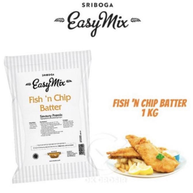 

Tepung Sriboga Easymix Fish n Chip