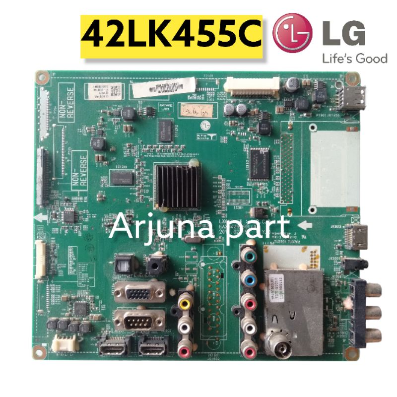 MAINBOARD TV LG 42LK455C / MB TV LG 42LK455C / MESIN TV LG 42LK455C / MODUL TV LG 42LK455C / MB LG 4