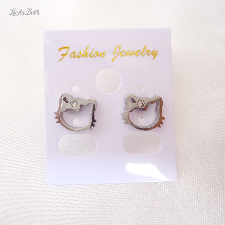 Anting Tindik Titanium Anti karat Han4 Giwang Model Cutie Cute Terbaru - Lovelybutik