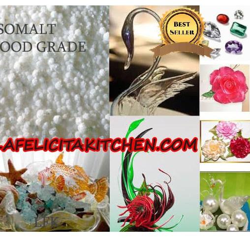 

➴ SPECIAL ISOMALT CRYSTAL DEKORASI KUE IMPORT BISA DI CETAK BENTUK APAPUN ♔