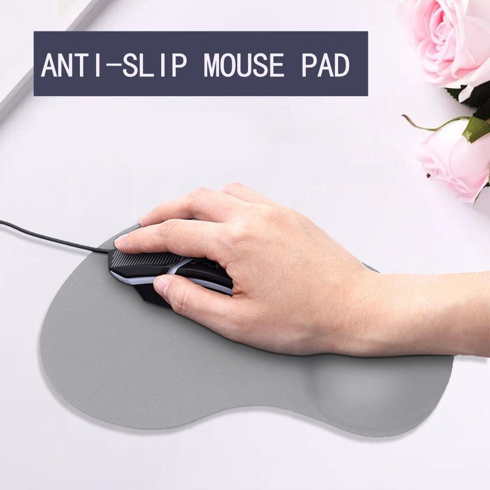 POPULAR Mouse Pad Lembut Untuk Laptop PC Non Slip Pain Relief Wrist Support Mat
