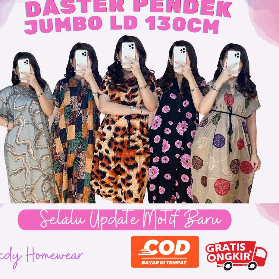 ✤ NCDY HOMEWEAR DASTER PENDEK SELUTUT RAYON PREMIUM LD 130cm BUSUI FRIENDLY KEKINIAN ✥
