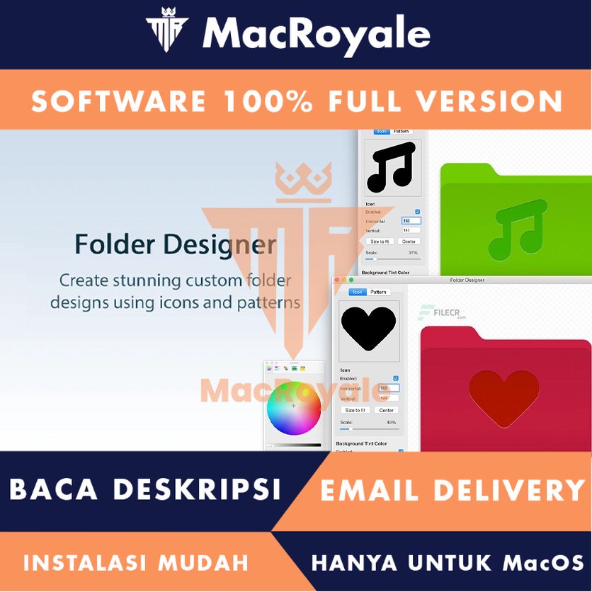 [MacOS] FIPLab Folder Designer Full Version Lifetime Full Garansi
