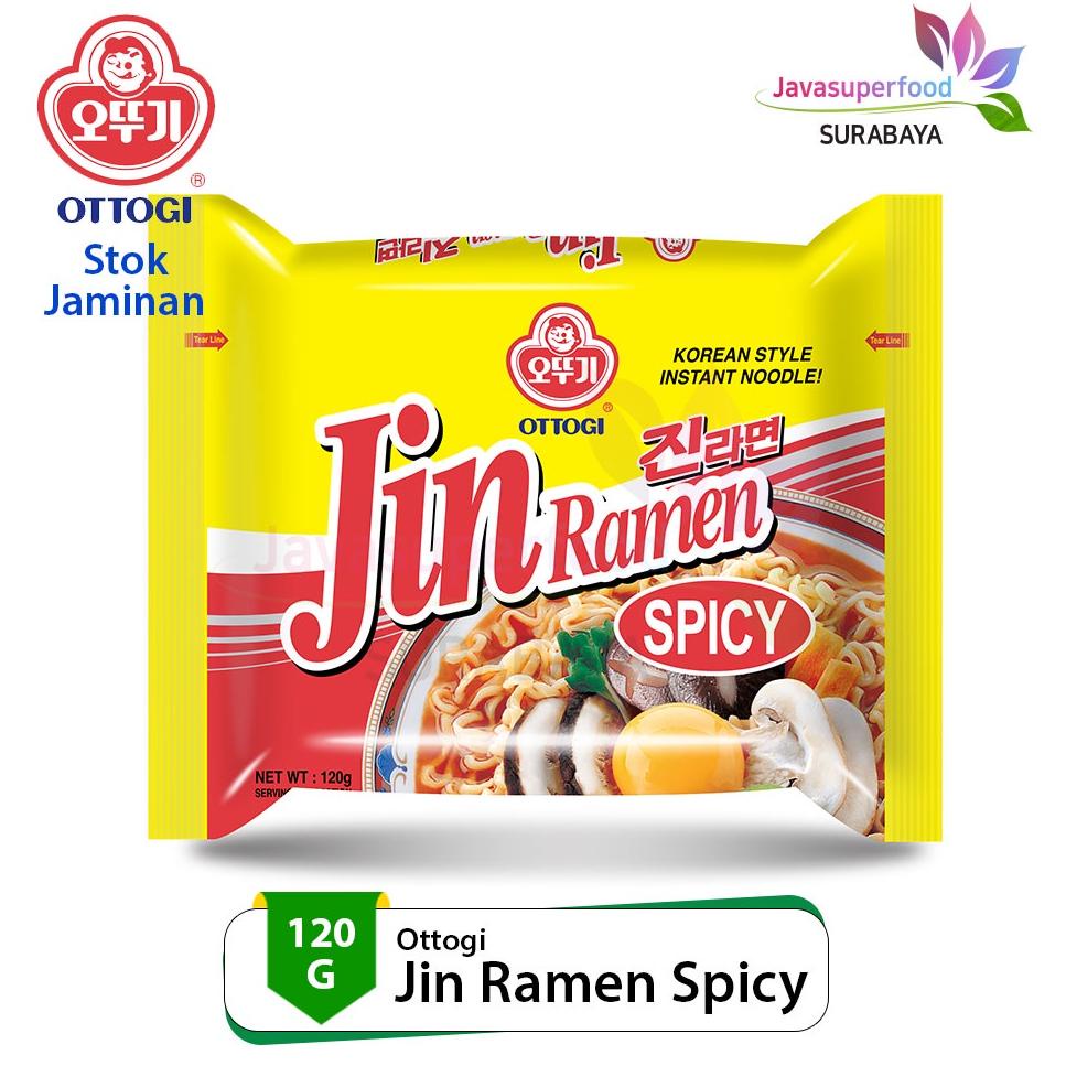 

✨ 7.7 Ottogi Jin Ramen Hot 120g/Mi Ramen Pedas Asli Korea