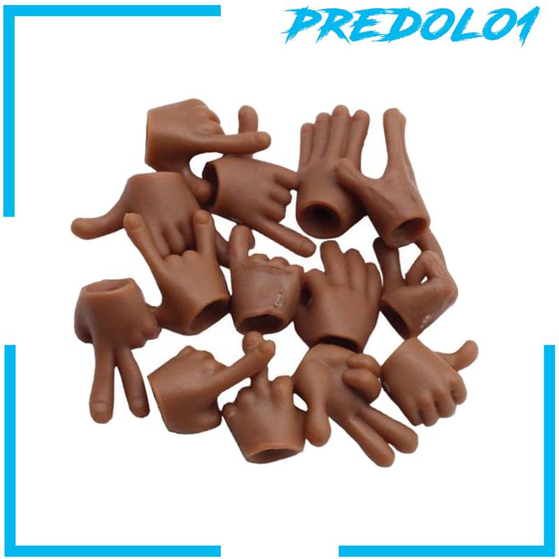 [Predolo1] Boneka Miniatur Model Tangan Action Figure Pengganti Untuk Boneka Pretend Play