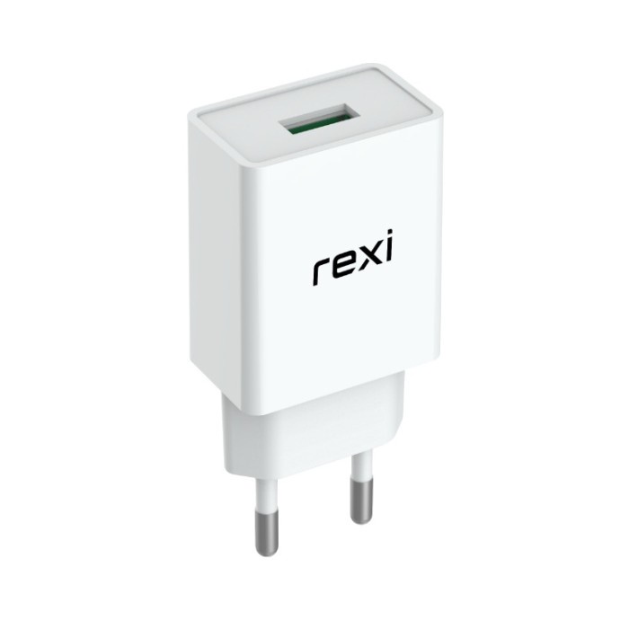 Batok Adapter Charger  REXI BA21 2.1A Fast Charging Single Output Batok Adapter BA21 REXI
