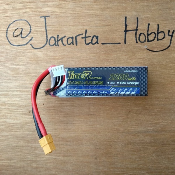 

Jual Tiger Power 2200mah 3S 70C Li-Po Battery Diskon